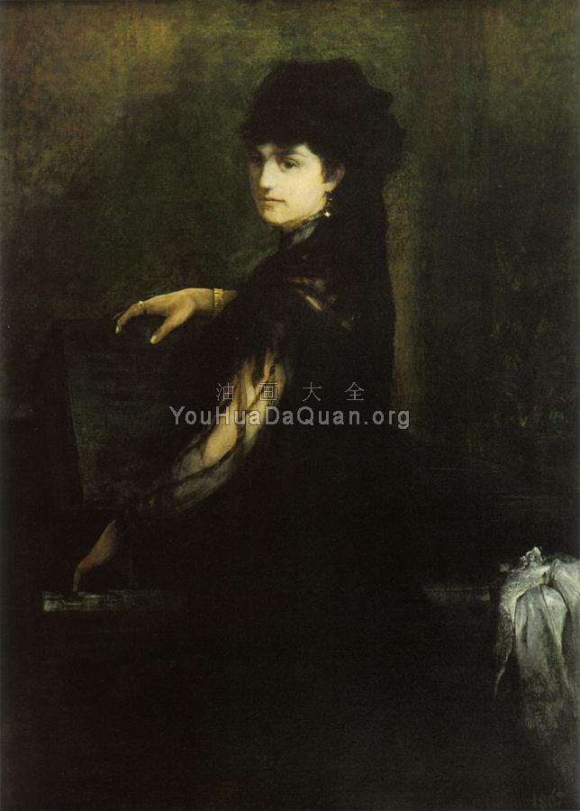 amalie makart am klavier - 汉斯·马卡特